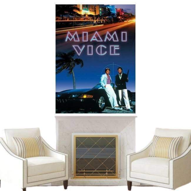 Tableau Vintage Miami Vice
