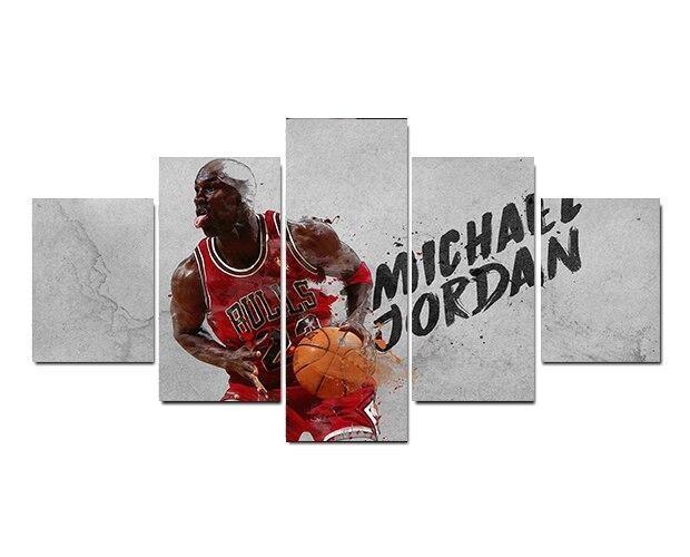 Tableau Vintage Michael Jordan Noir Et Blanc – Image 8