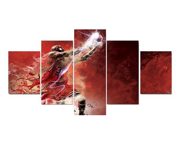 Tableau Vintage Michael Jordan Noir Et Blanc – Image 9