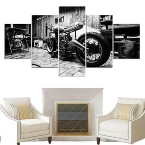 Tableau Vintage Moto