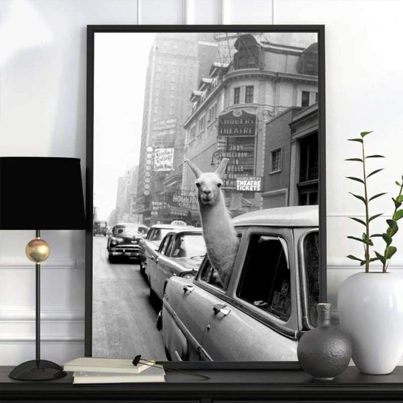 Tableau Vintage New York Mural – Image 3