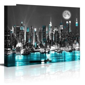 Tableau Vintage New York Lumineux