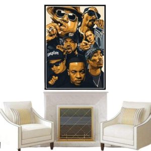 Tableau Vintage Rap US