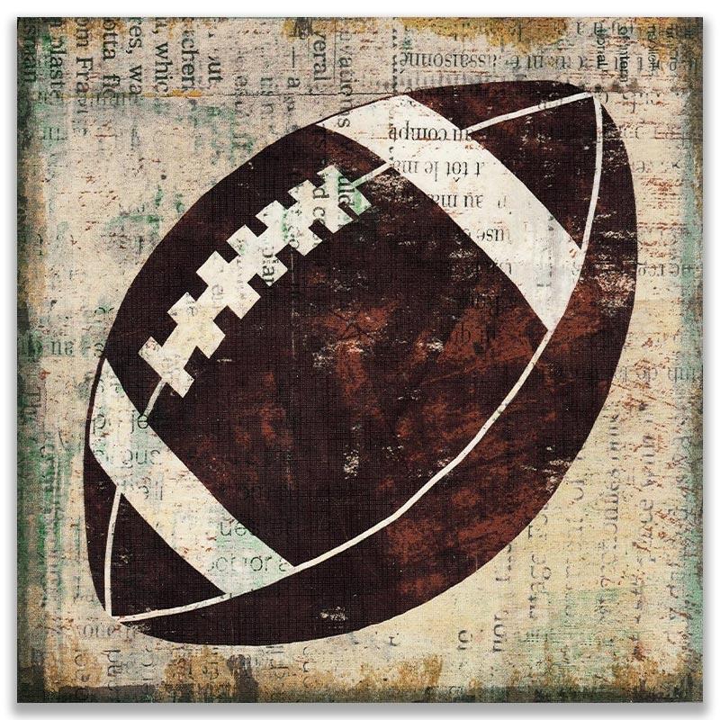 Tableau Rugby Vintage – Image 3