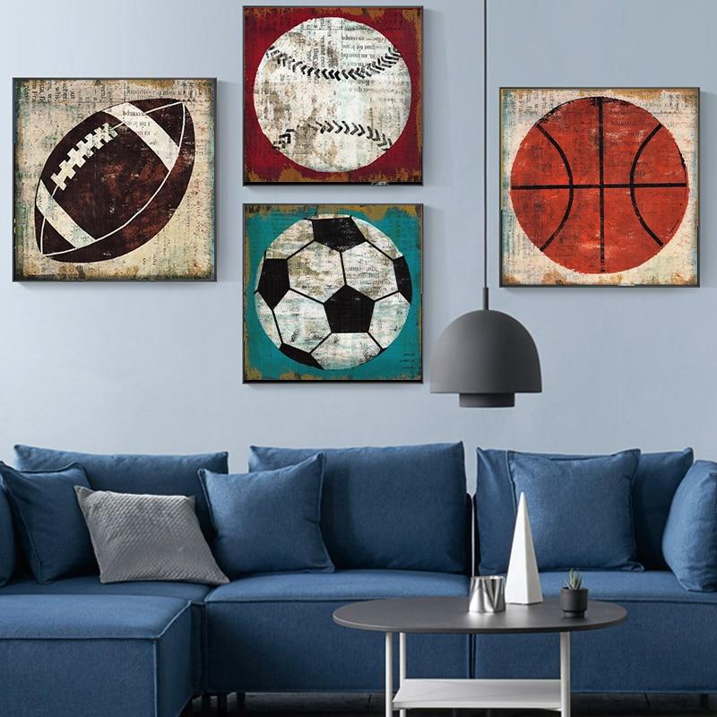 Tableau Rugby Vintage – Image 4