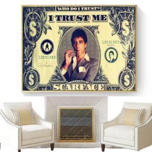 Tableau Vintage Scarface
