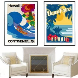 Tableau Vintage Surf