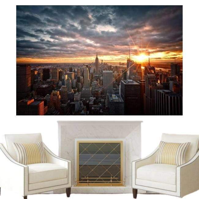 Tableau Vintage En Toile New York