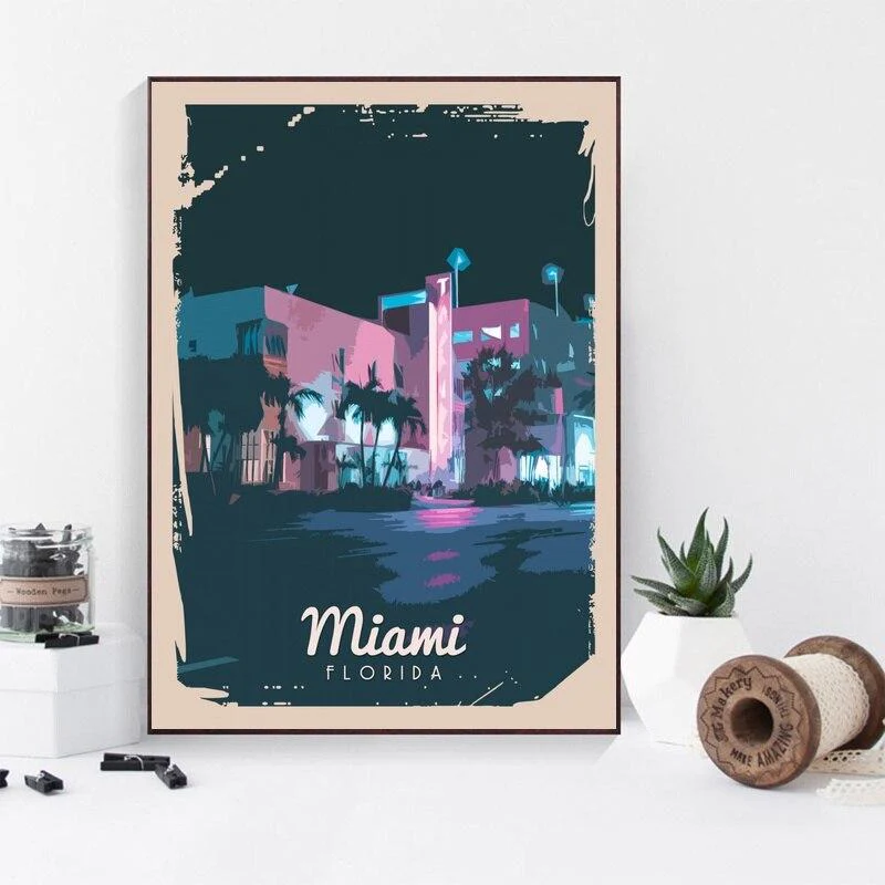 Tableau Toile Vintage – Image 6