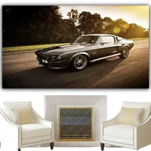 Tableau Vintage Voiture Américaine