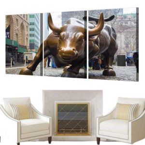 Tableau Vintage Wall Street