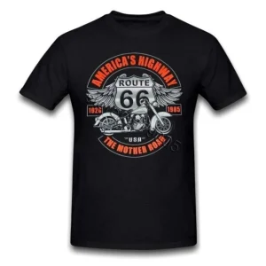 T-Shirt Vintage Route 66 Homme