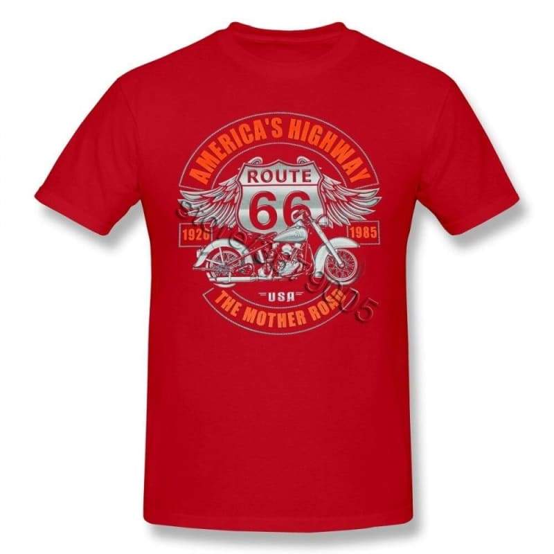 T-Shirt Vintage Route 66 Homme – Image 4