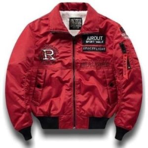 Veste Vintage Américaine Rouge