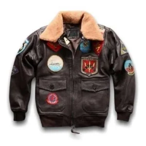 Veste Vintage Pilote Avion
