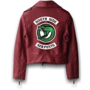Veste Vintage  Riverdale Rouge