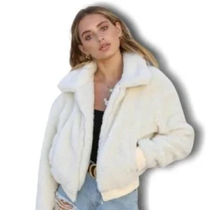 Veste Vintage  Teddy Femme American College